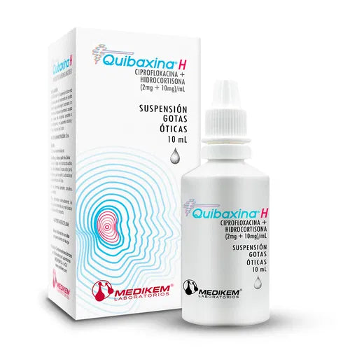 Quibaxina Gotas Oticas Frasco X 10Ml