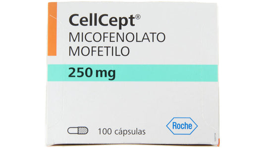 Cellcept 250Mg X 100 Capsulas (Micofenolato M)