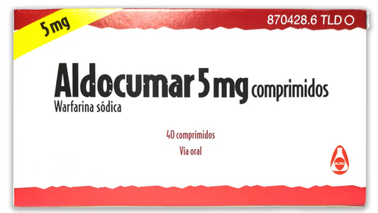 Aldocumar 5Mg X 40 Comprimidos