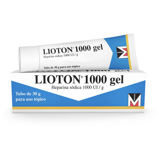 Lioton 1000 Gel Tubo 30 Gramos