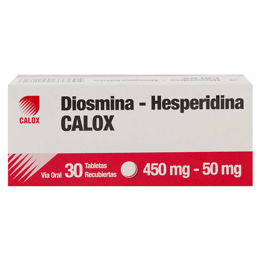 Diosmina-Hesperidina Calox X 30 Tabletas