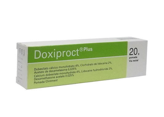 Doxiproct Plus Pomada Tubo X 20 Gramos