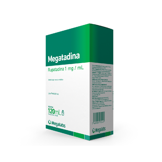 MEGATADINA 1MG SOLUCION ORAL FRASCO X 120ML