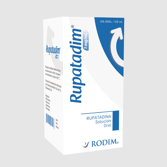 Rupatadim 1mg/ml Solucion Oral Frasco X 120Ml
