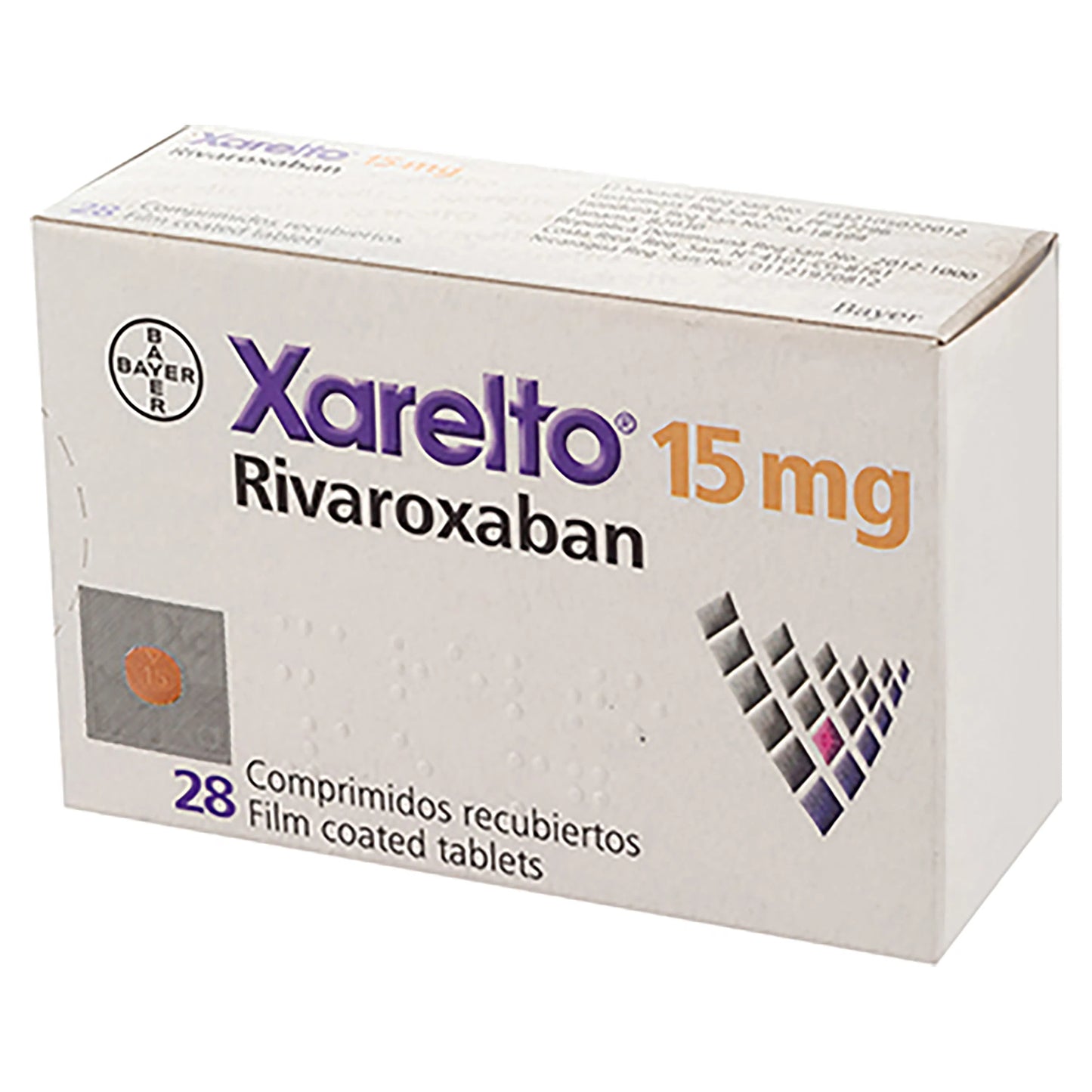 Xarelto 15Mg X 28 Comprimidos