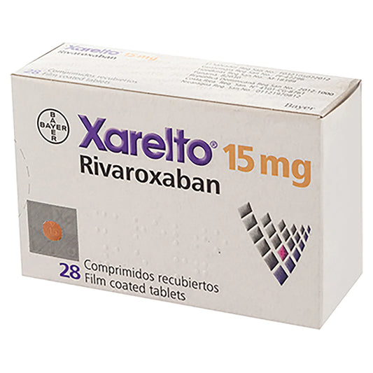 Xarelto 15Mg X 28 Comprimidos