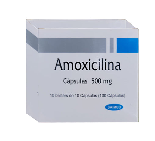 Amoxicilina Saimed X 100 Capsulas