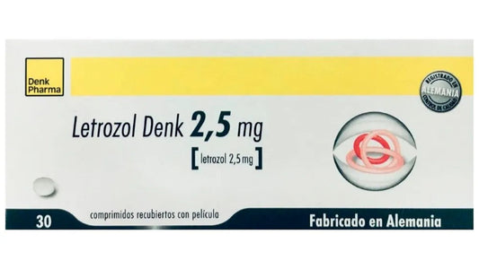 Letrozol Denk 2.5Mg X 30 Comprimidos