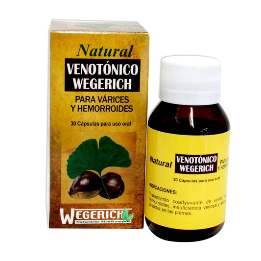 Venotonico Wegerich X 30 Capsulas