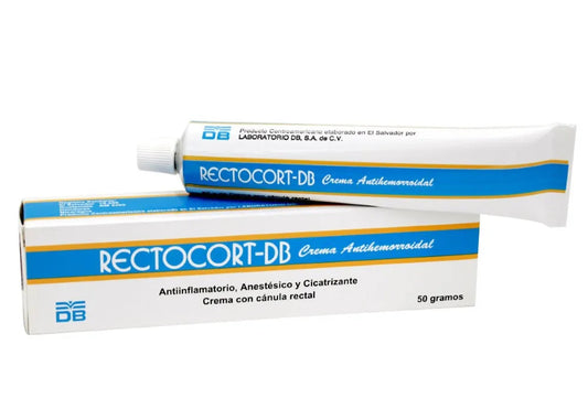 Rectocort-Db Crema Antihemorroidal Tubo X50 Gramos