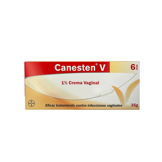 Canesten V Crema Vaginal 1% 35 Gramos X 6 Dosis