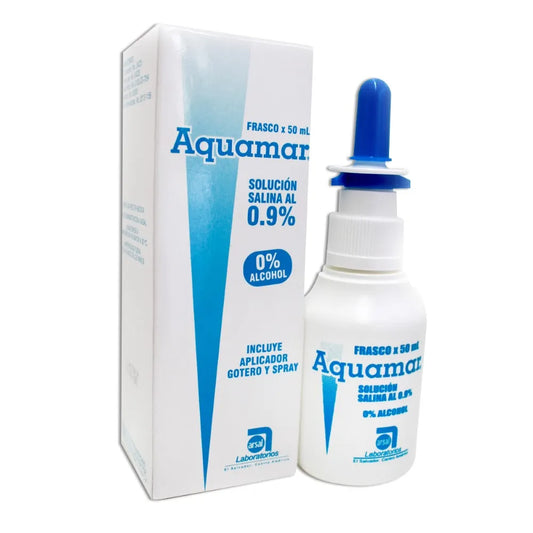 Aquamar Solucion Salina Al 0.9% Frasco X 50Ml