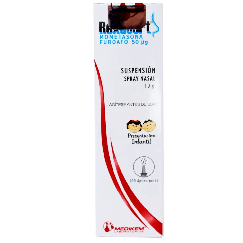 Rexacort 50Mg Spray Nasal X 10 Gramos