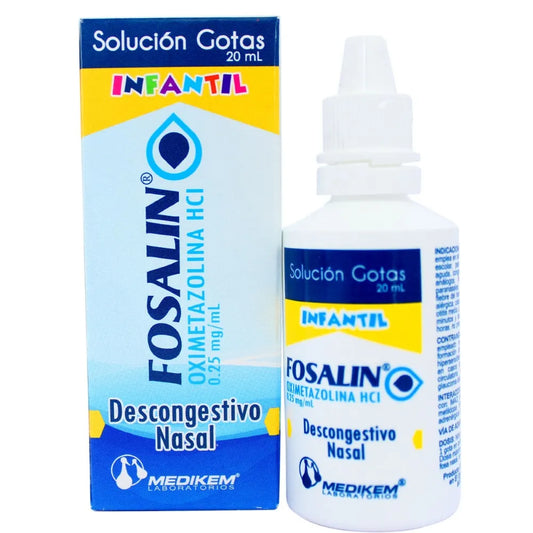 Fosalin Infantil 0.25Mg Gotas Nasales X 20Ml