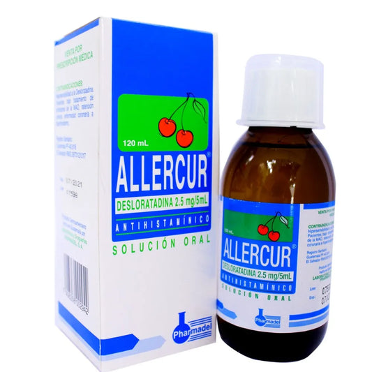 Allercur 2.5Mg/5Ml Solucion Frasco 120 Ml