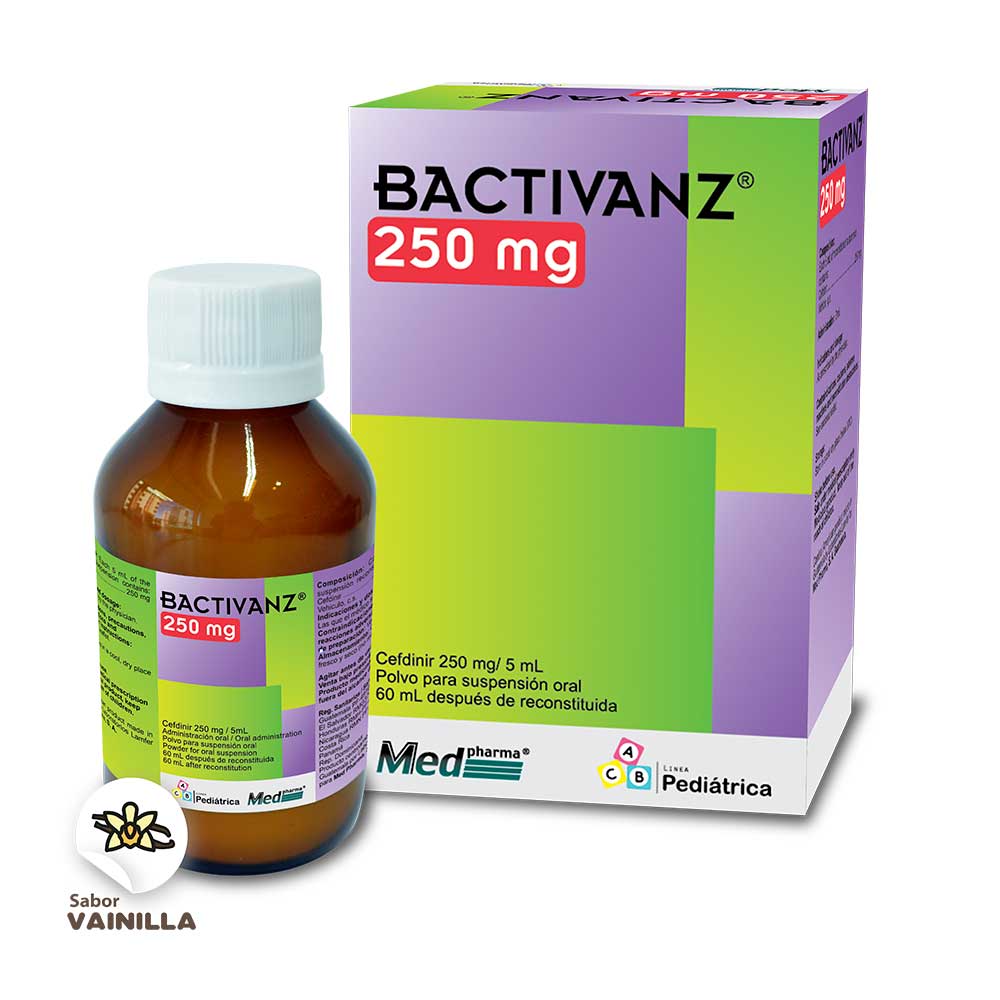 Bactivanz 250Mg/5Ml Solucion Frasco X 60 Ml