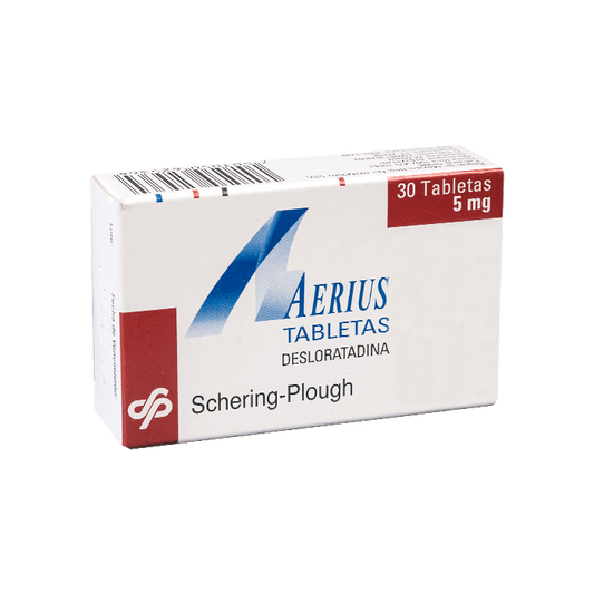Aerius 5Mg X 30 Tabletas