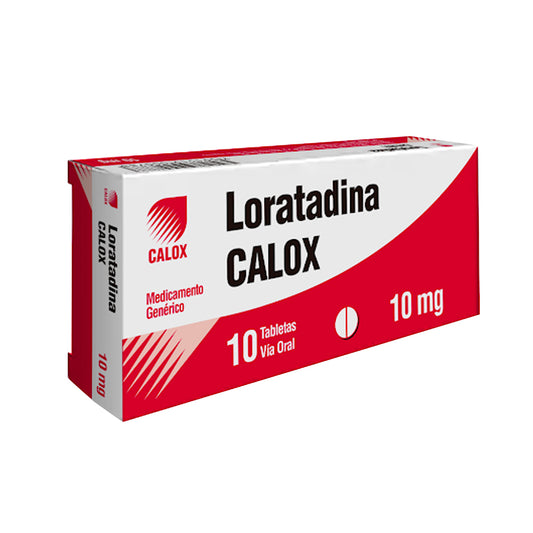 Rupatadina Calox 10Mg X 10 Tabletas