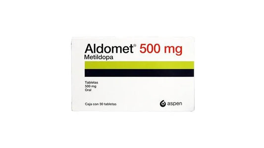 Aldomet 500Mg X 30 Tabletas