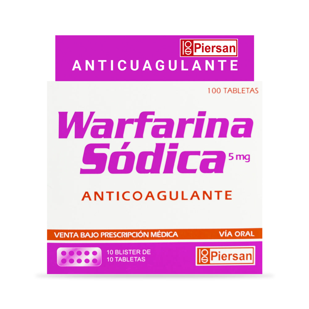 Warfarina Sodica Piersan X 1 Tableta