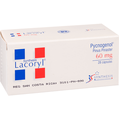 Lacoryl 60Mg X 28 Capsulas