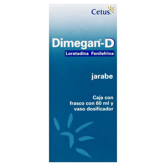 Dimegan-D Jarabe Frasco X 60 Ml