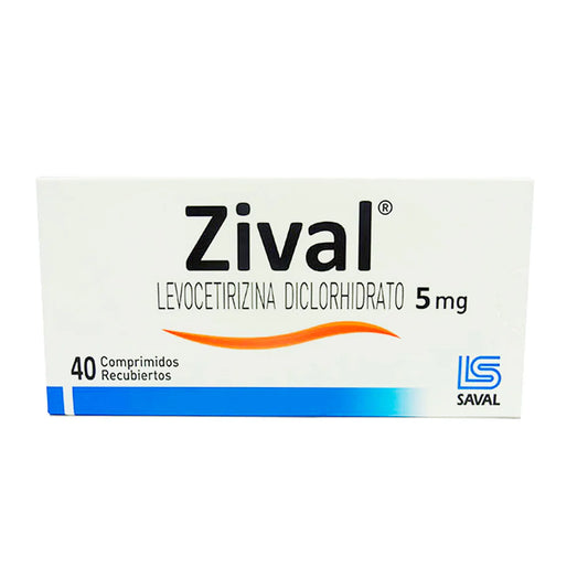 Zival 5Mg X 10 Comprimidos