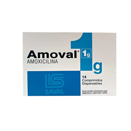 Amoval 1Gr X 14 Comprimidos