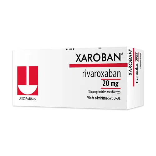 Xaroban 20Mg X 15 Comprimidos