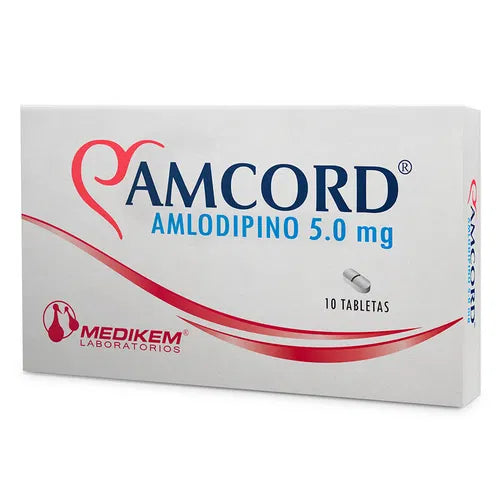 Amcord 5Mg X 10 Tabletas