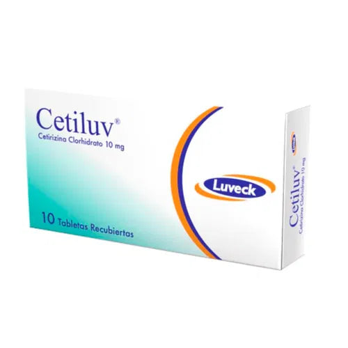 Cetiluv 10Mg X 10 Tabletas