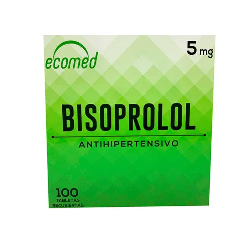 Bisoprolol Ecomed 5Mg X 100 Tabletas
