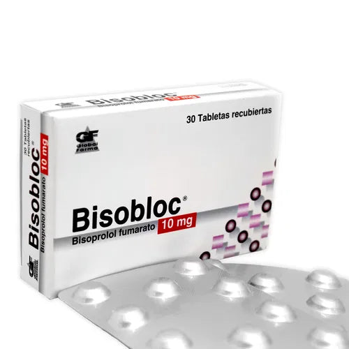 Bisobloc 10 Mg X 30 Tabletas