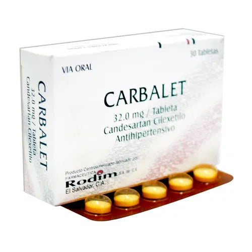 Carbalet 32Mg X 30 Tabletas