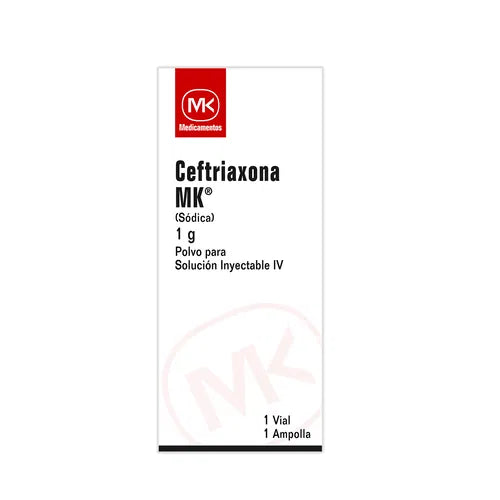 Ceftriaxona Mk 1 Gr. I.V.