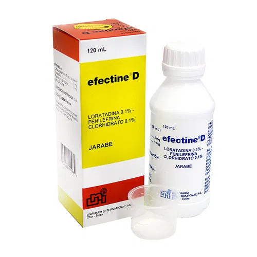 Efectine-D Jarabe Frasco X 120 Ml