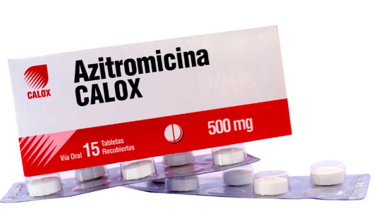 Azitromicina Calox 500Mg X 15 Tabletas