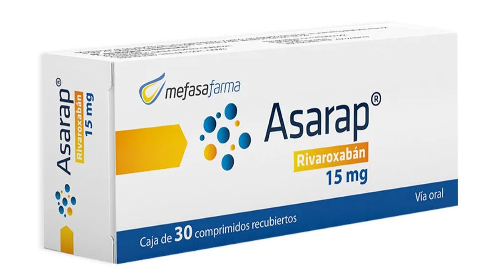 Asarap 15Mg X 30 Comprimidos