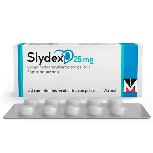 Slydex 25Mg X 30 Comprimidos