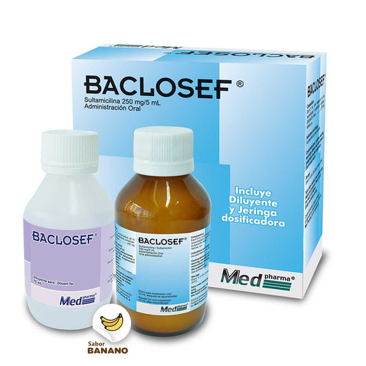 Baclosef 250Mg Suspension Frasco X 70 Ml