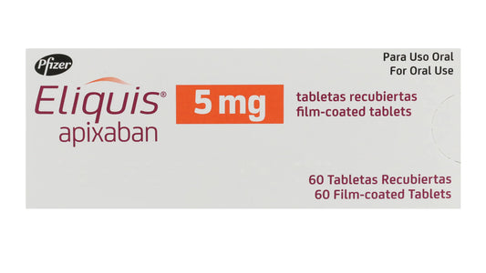 Eliquis 5Mg X 60 Tabletas