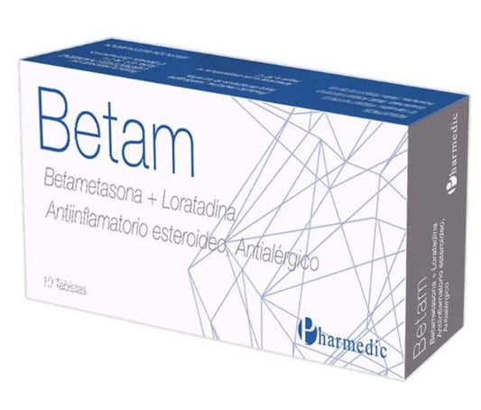 Betam X 10 Tabletas