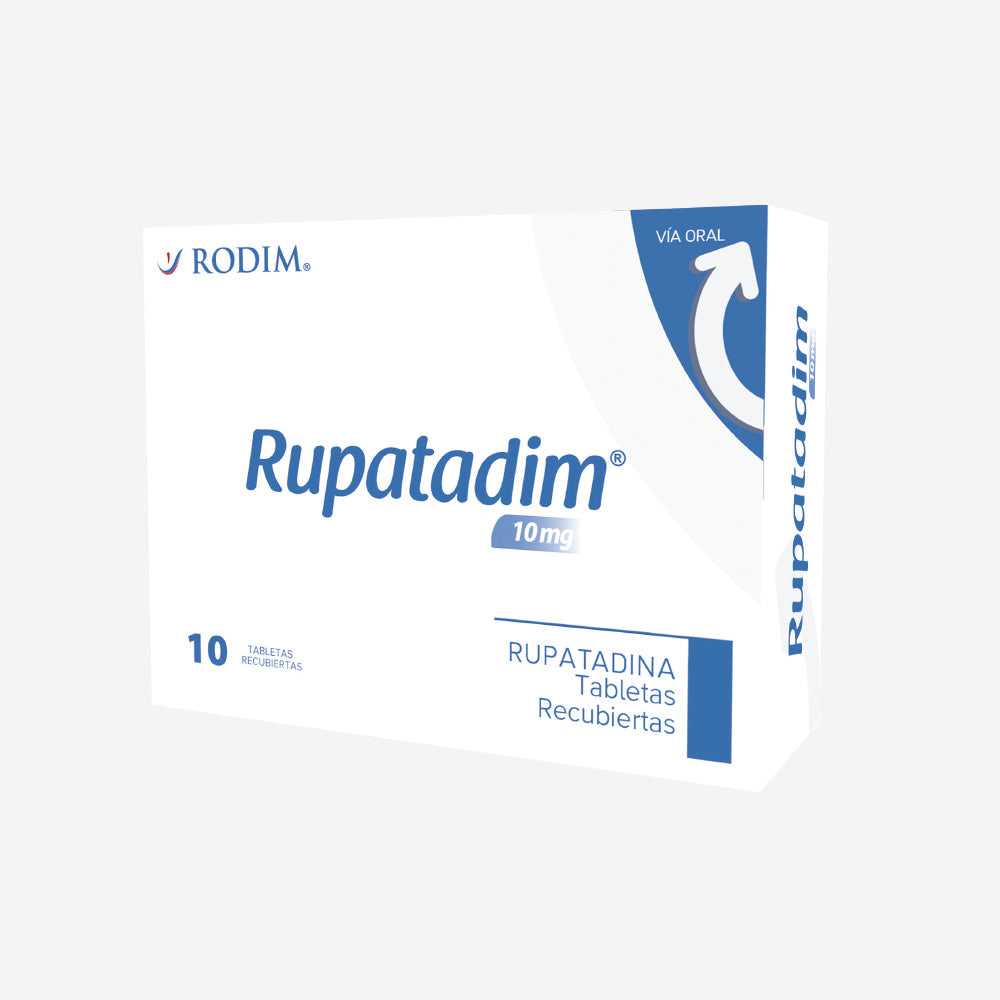 Rupatadim 10Mg X 10 Tabletas
