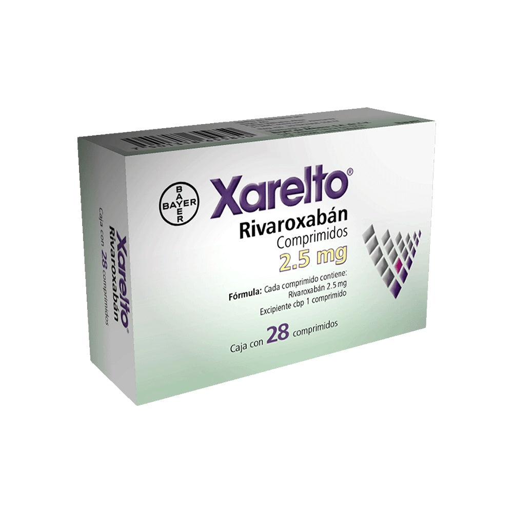 Xarelto 2.5Mg X 28 Comprimidos