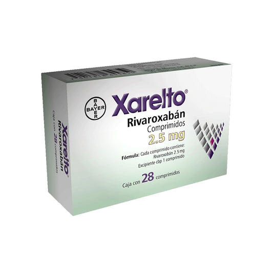 Xarelto 2.5Mg X 28 Comprimidos