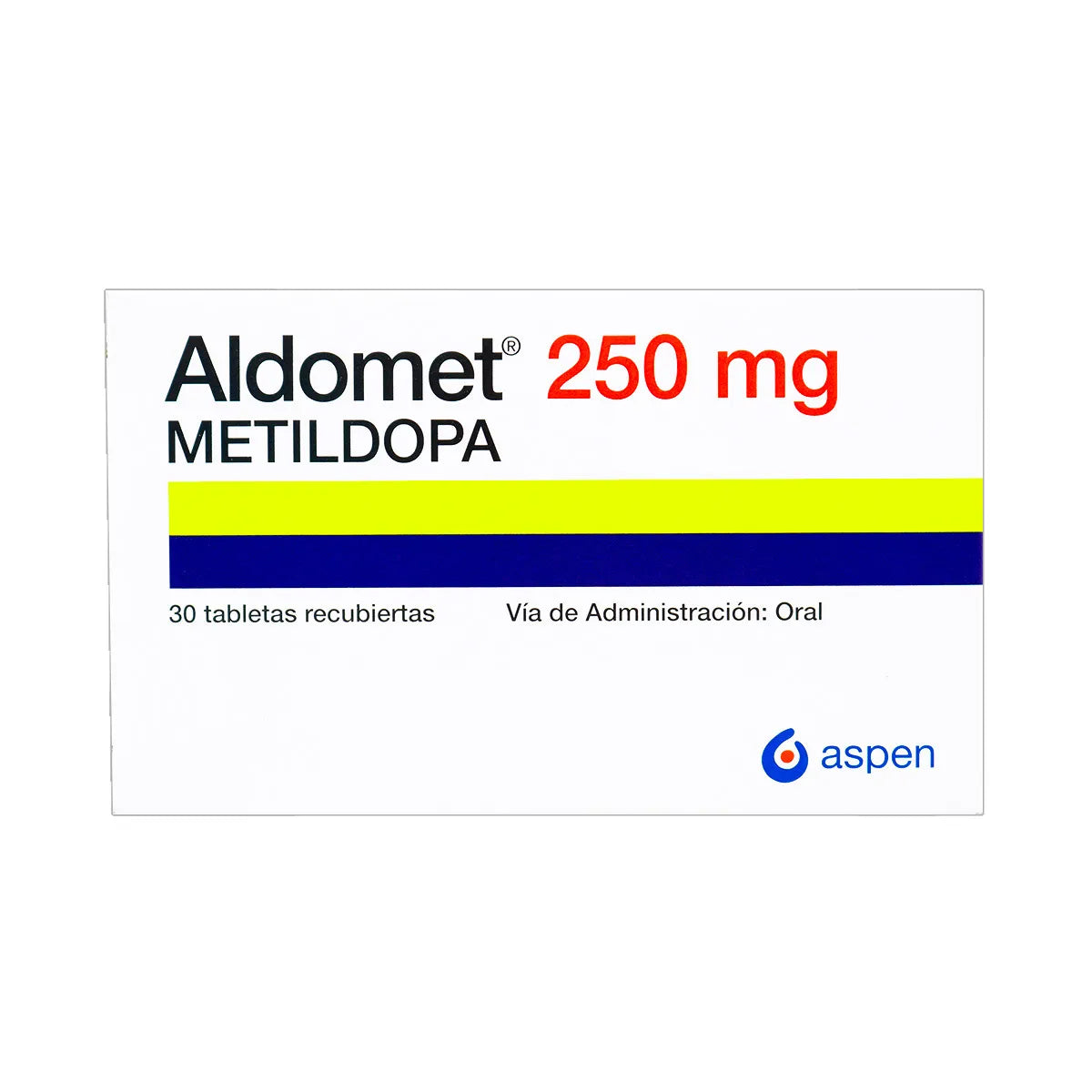 Aldomet 250Mg X 30 Tabletas