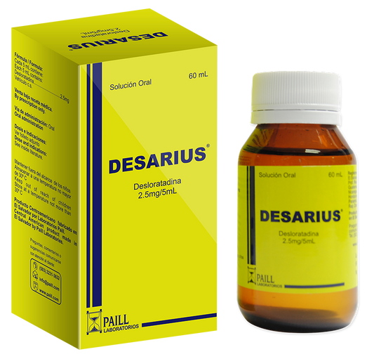 Desarius 2.5Mg/Ml Frasco X 60Ml