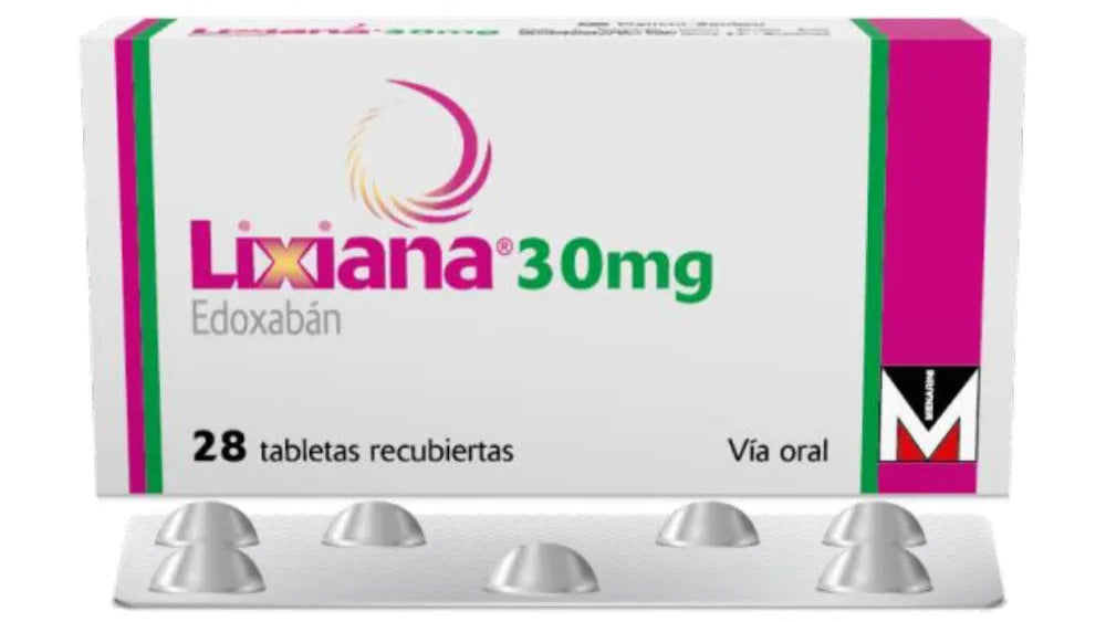 Lixiana 30Mg X 28 Tabletas