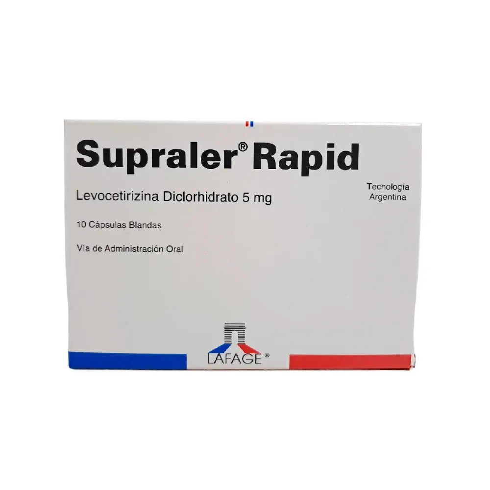 Supraler Rapid 5Mg X 10 Capsulas