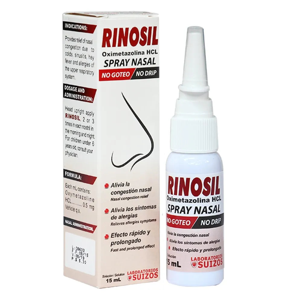 Rinosil Spray Nasal Frasco 15Ml (Oximetazolina)